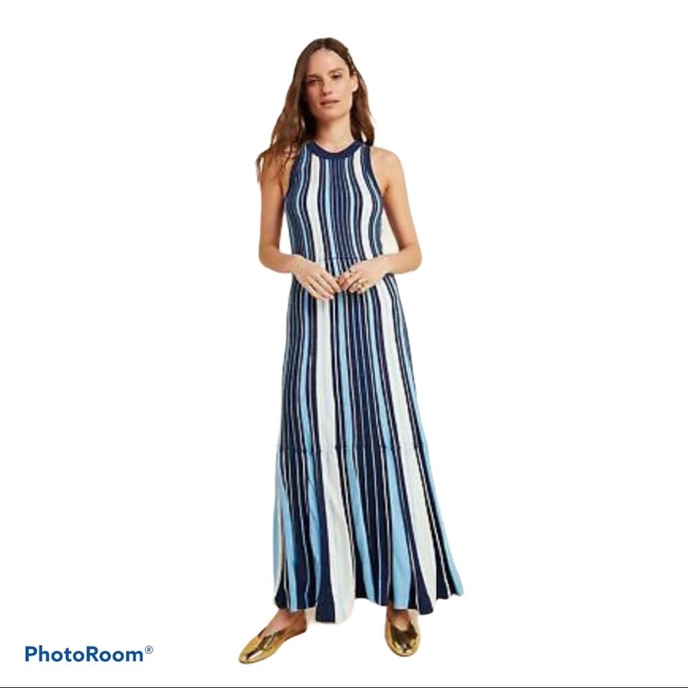 Anthropologie Lisanne Sweater Maxi Dress M